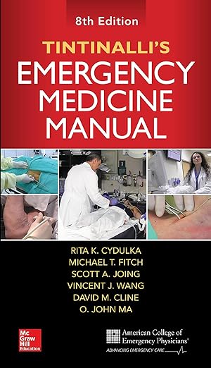 Tintinalli's Emergency Medicine Manual, 8th Edition by Rita K. Cydulka
