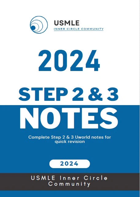 Uworld Notes for USMLE Step 2 and 3 | 2024 by USMLE Inner Circle