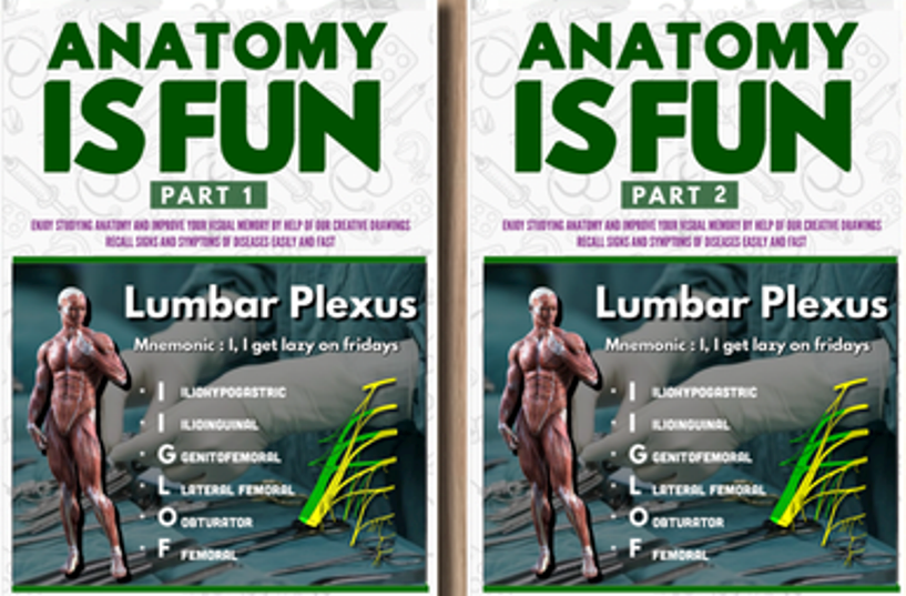 Anatomy Is Fun part 1&2 edition By Dr. Gohari