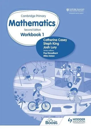 Cambridge Primary Mathematics Workbook 1 2nd Edition Hodder by Josh Lury