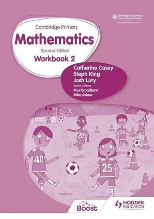 Cambridge Primary Mathematics Workbook 2 2nd Edition Hodder by Josh Lury