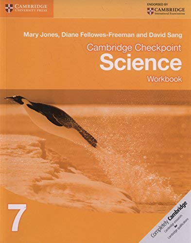 Cambridge Checkpoint Science Workbook 7 by Mary Jones