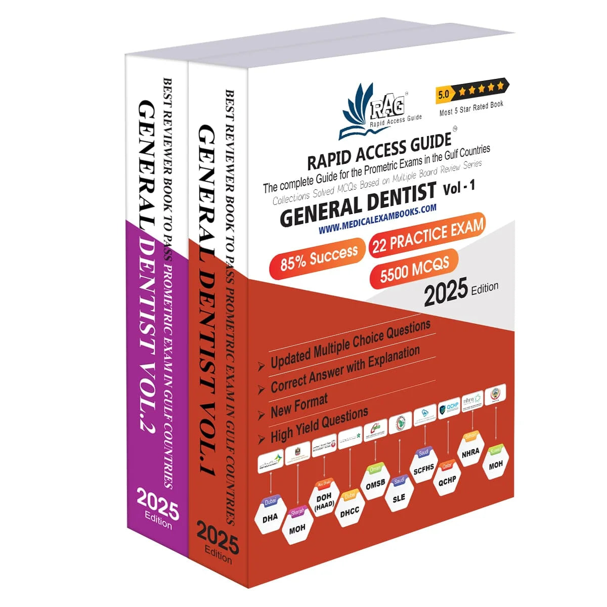 Rapid Access Guide for Dental GP Book | General Dentist Prometric Exam Questions