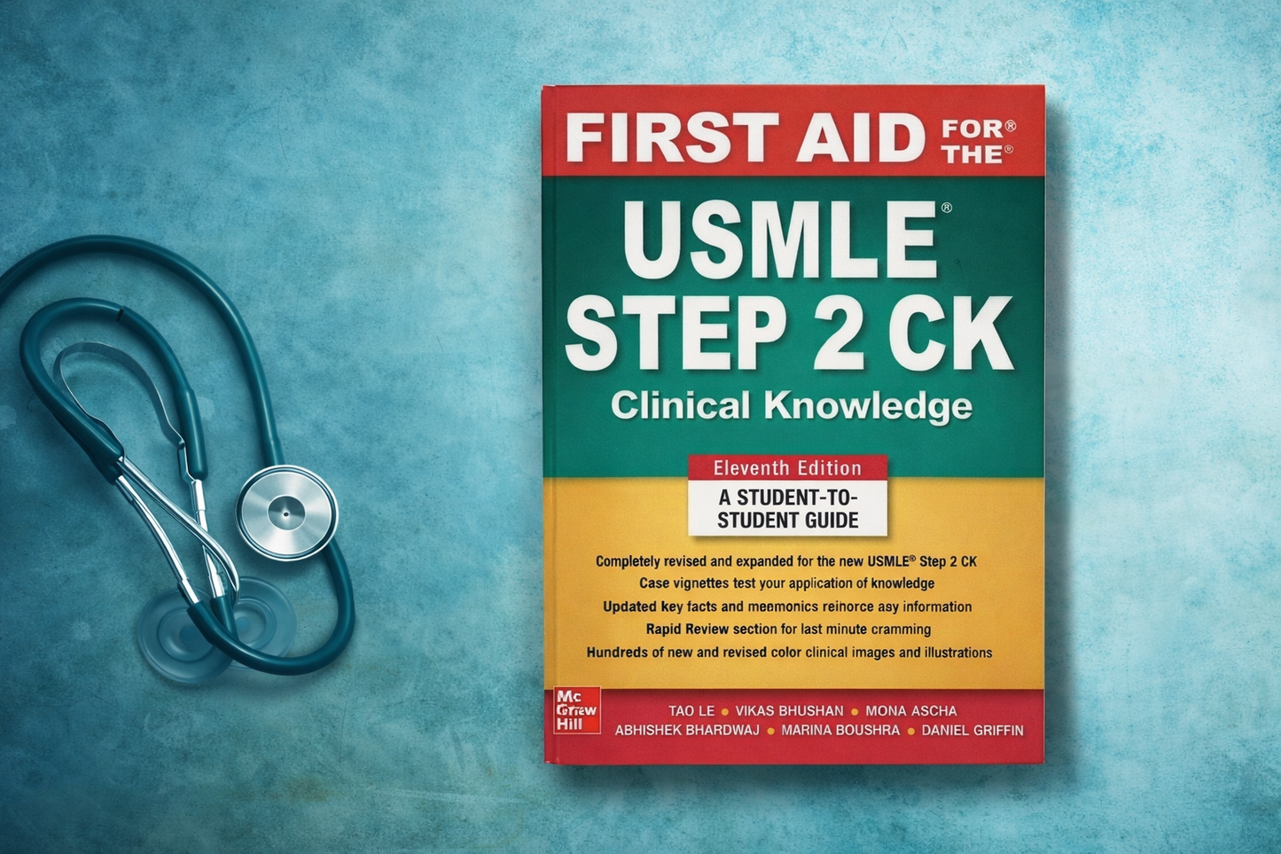 First Aid for the USMLE Step 2 CK, Eleventh 11th Edition by Tao Le