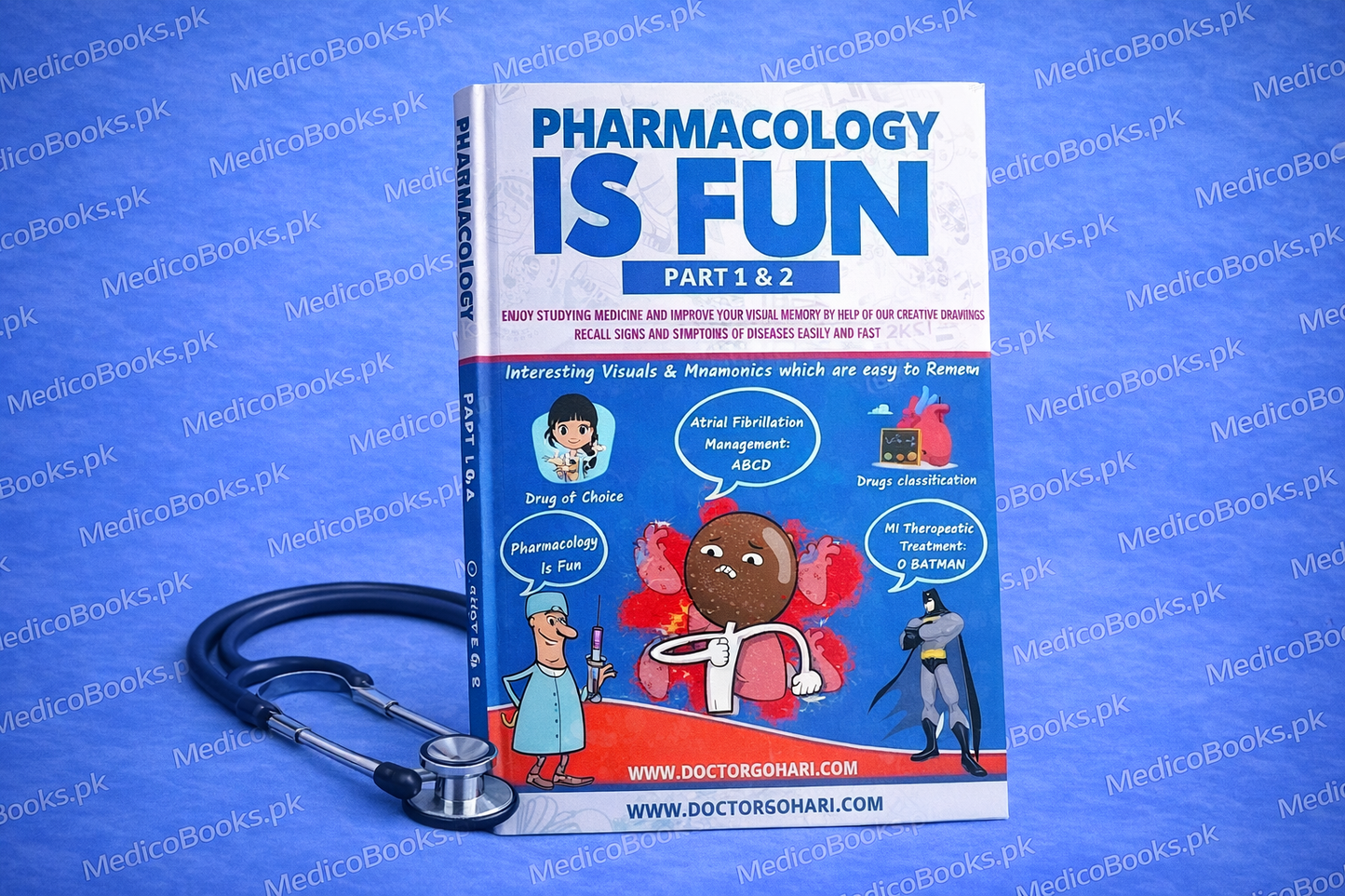 pharmacoloy Is Fun part 1&2 edition By Dr. Gohari