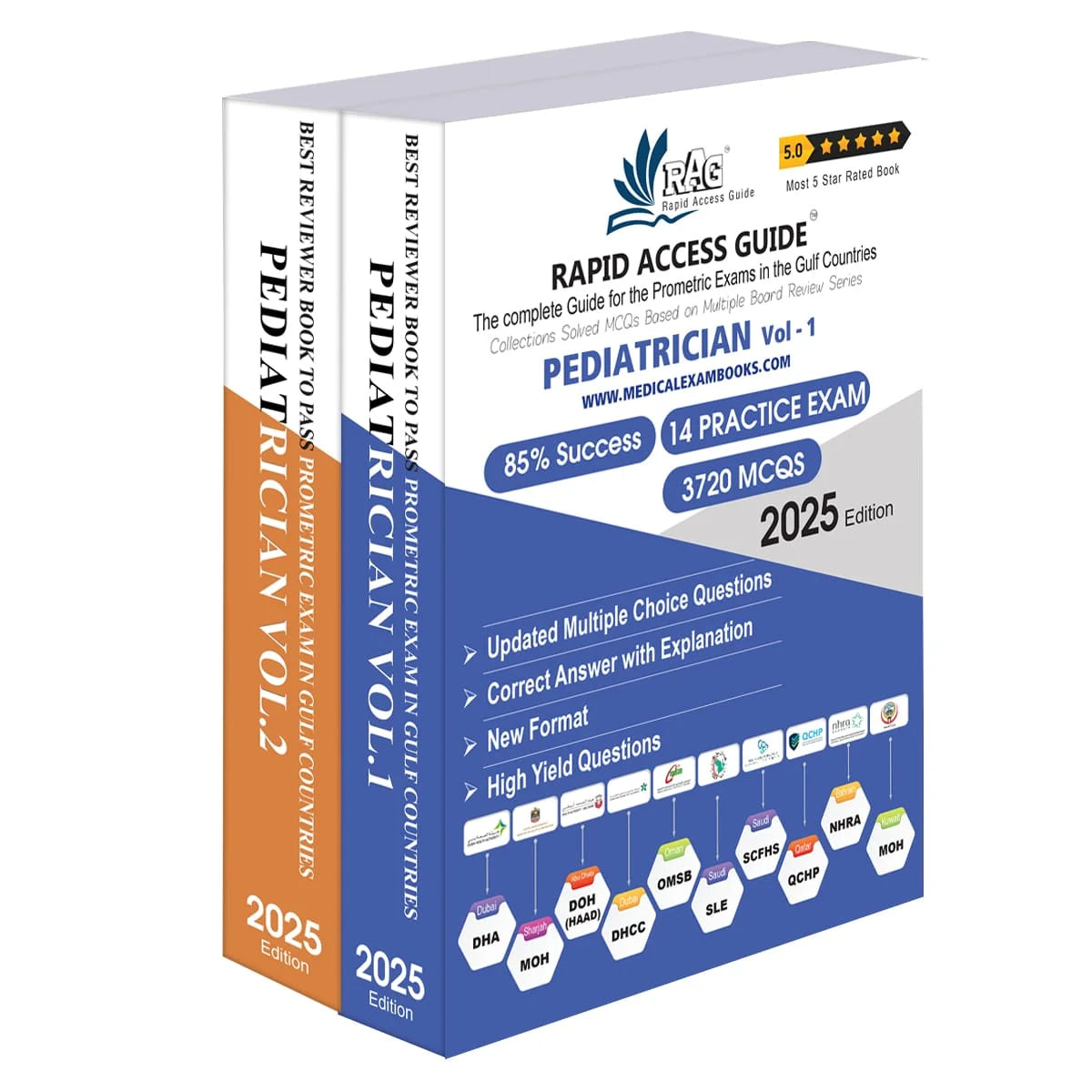 Rapid Access Guide for Pediatrics MCQ Book | Prometric Exam Questions – 2025