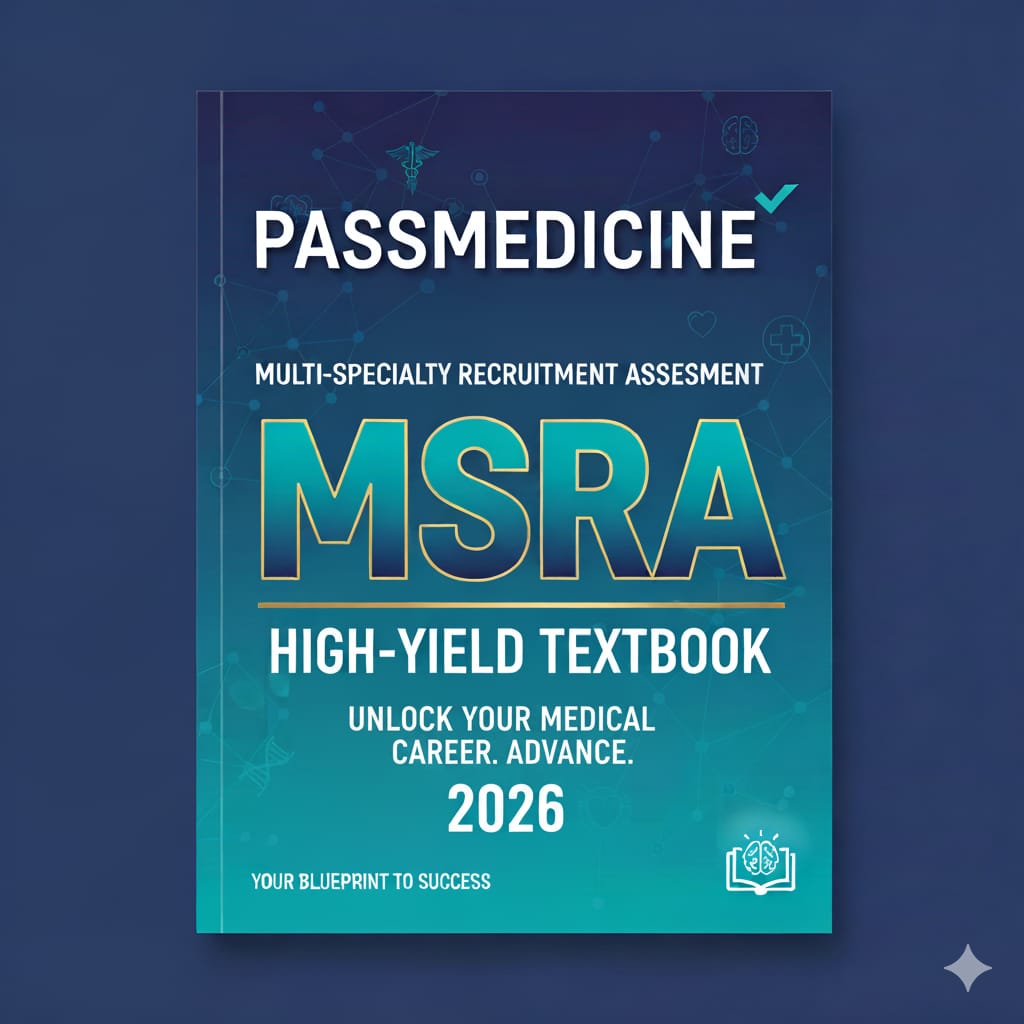MSRA Pass Medicine Multi-specialty Recruitment Assessment High Yields textbooks 2026 notes