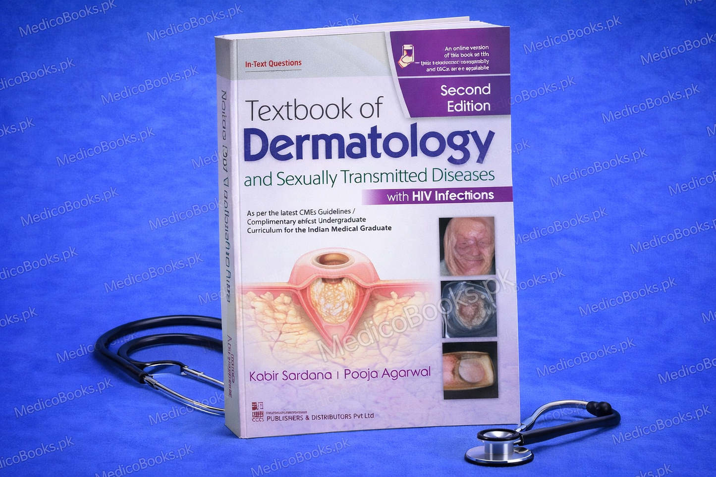 Textbook Of Dermatology And S.ex ua lly Transmitted Diseases With Hiv Infections by Sardana K.