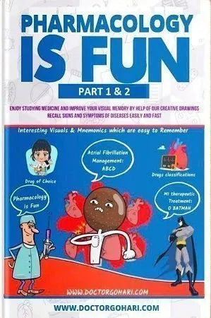 pharmacoloy Is Fun part 1&2 edition By Dr. Gohari