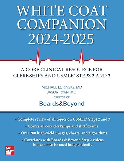 White Coat Companion 2024-2025 1st Edition by Michael Lorinsky