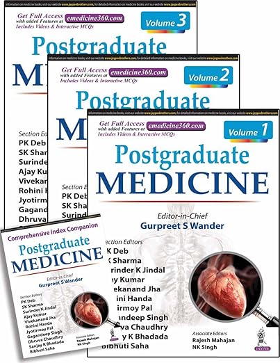 POSTGRADUATE MEDICINE 3 VOLUMES set  by Gurpreet S Wander