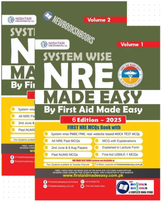 NRE Made Easy by First Aid Made Easy – 6th Edition – 2 Volume Set