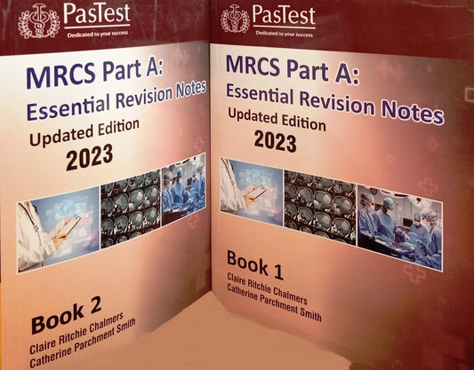 Pastest MRCS Part A: Essential Revision Notes Book 1 & 2