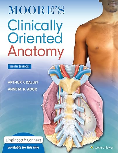 Moore's Clinically Oriented Anatomy (Lippincott Connect) Ninth, by Arthur F. Dalley