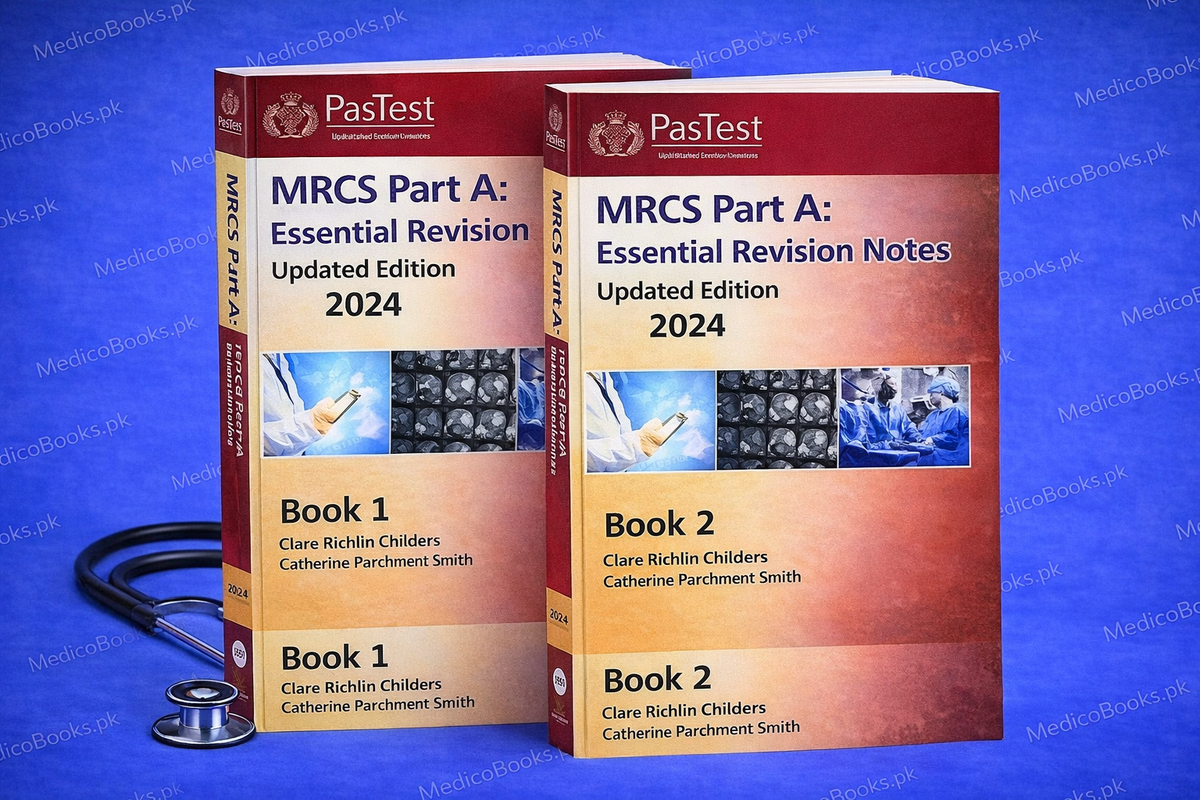 Pastest MRCS Part A Essential Revision Notes Book 1 & 2 | MedicoBooks.pk