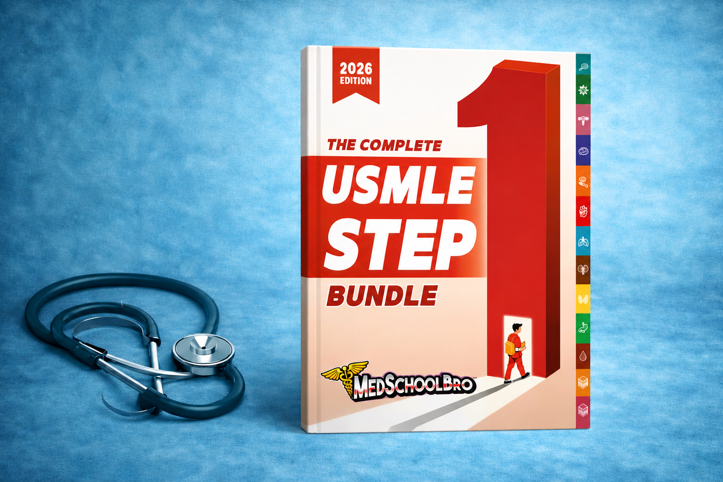 The Complete USMLE Step 1 Bundle by MedSchoolBro + Pharmacology Flashcards Bundle