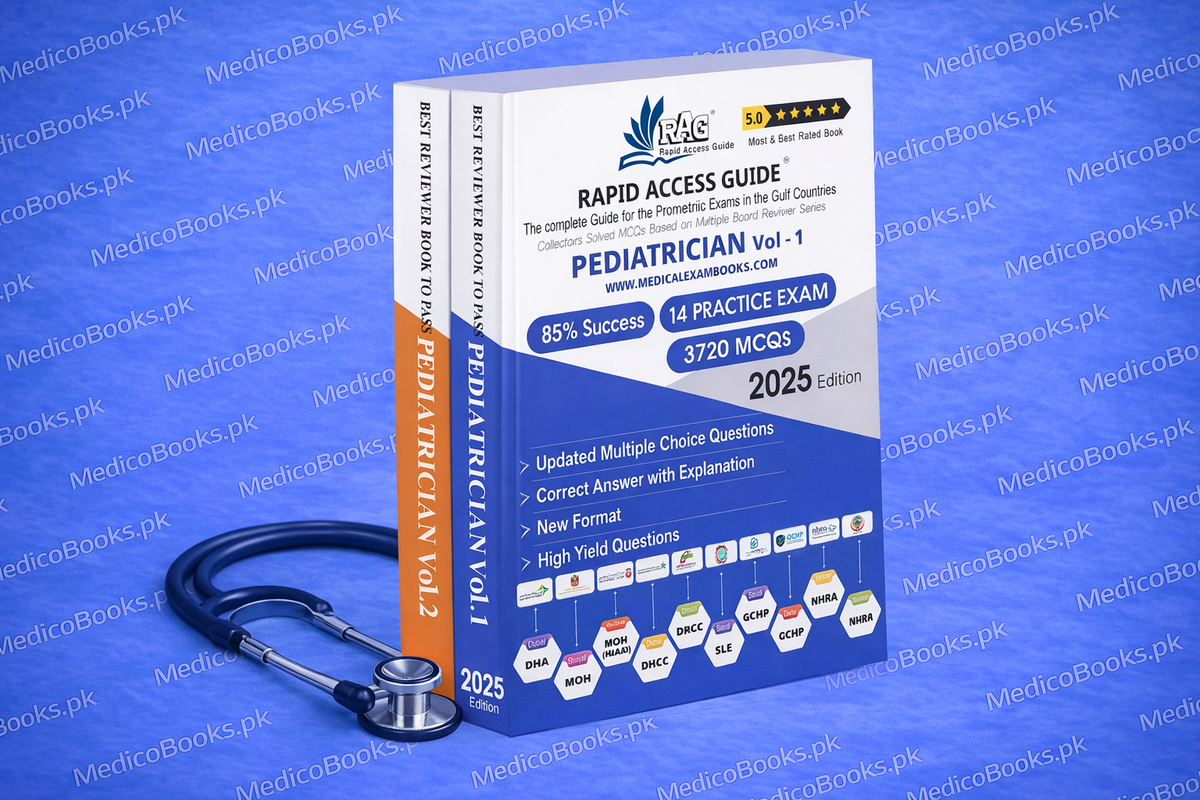 Prometric Brand Guide Rapid Access Guide for Pediatrics Prometric Exam 2025 | MedicoBooks.pk