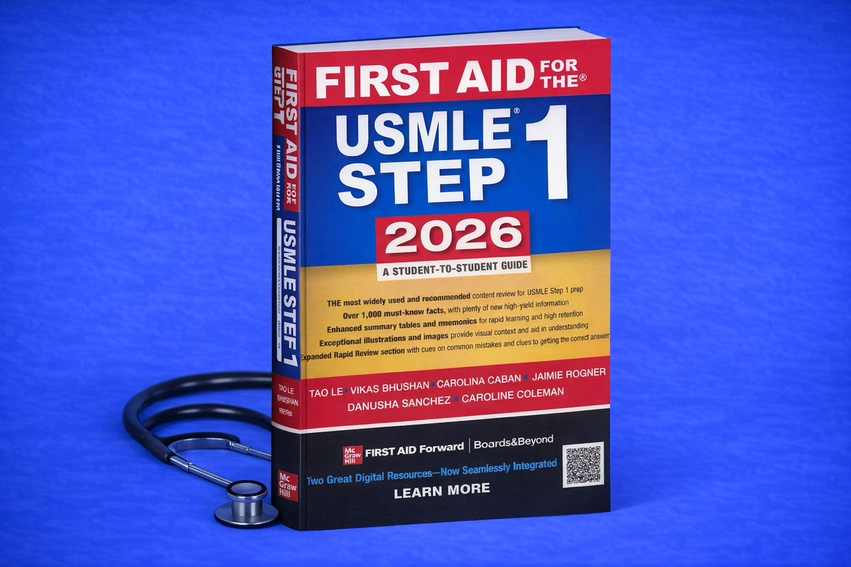 First Aid Original for the USMLE Step 1 2026 36th Edition by Tao Le