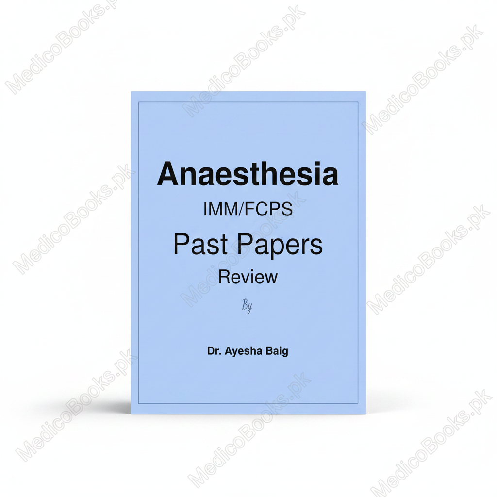 Anaesthesia  IMM/FCPS  Past Papers  Review  By    Dr. Ayesha Baig