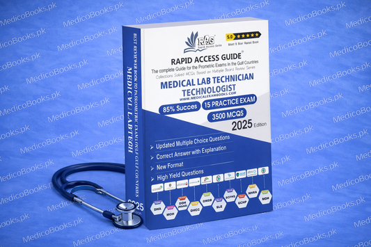 Rapid Access Guide for Medical Technologist Lab Technicians Prometric MCQs