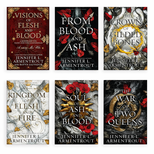 Blood and Ash Complete Series Collection Set, by Jennifer L. Armentrout